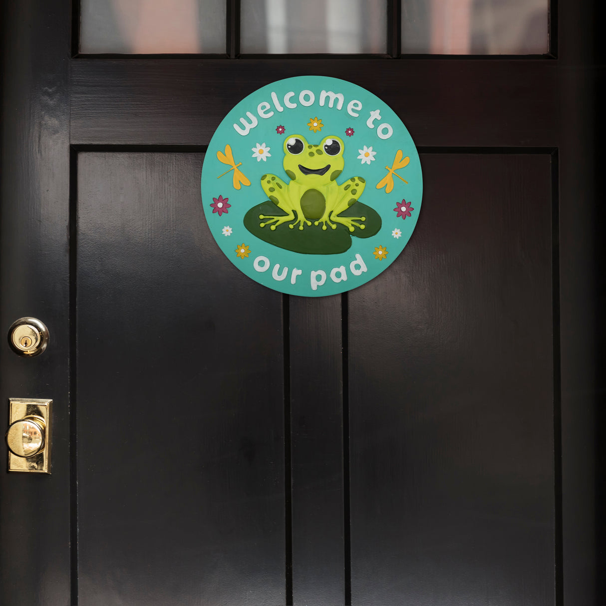 “Welcome to Our Pad” Garden Stepping Stone #S1001