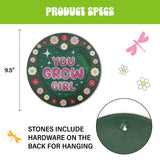 “You Grow Girl” Garden Stepping Stone #S1006
