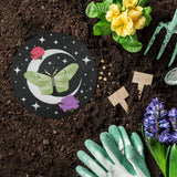 “Lunar Moth” Garden Stepping Stone #S1009