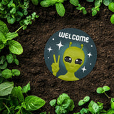 “Welcome Alien” Garden Stepping Stone #S1010