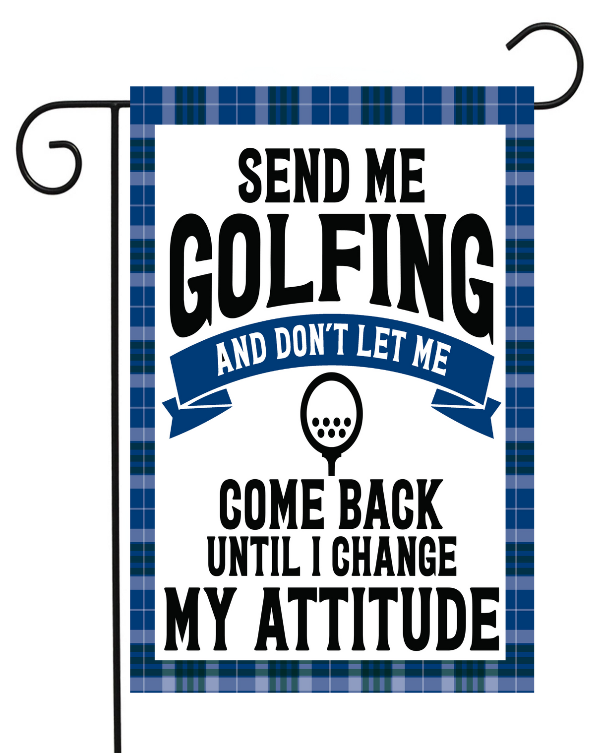 Send Me Golfing Garden Flag #G2072