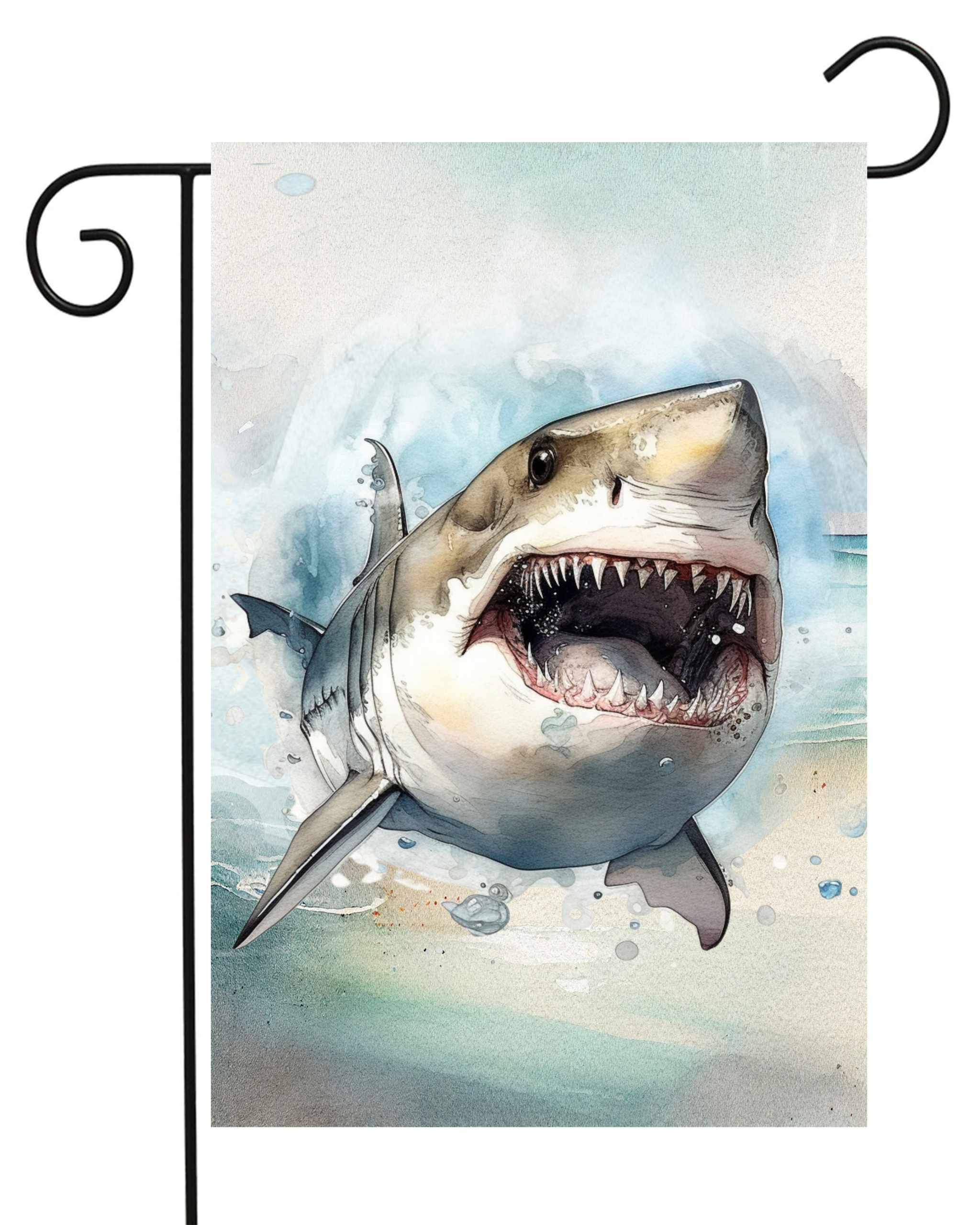 Shark Open Mouth Garden Flag #G2572