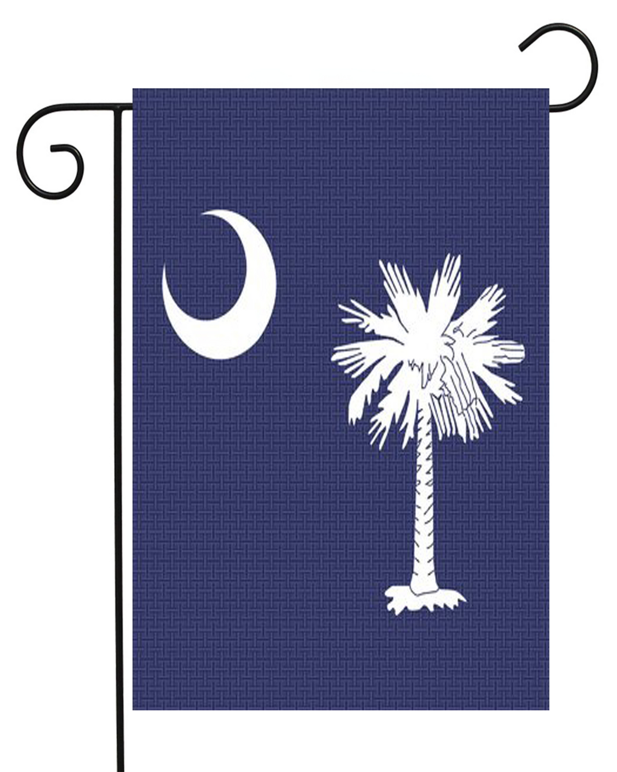 South Carolina Palm Tree and Moon Garden Flag #G2618