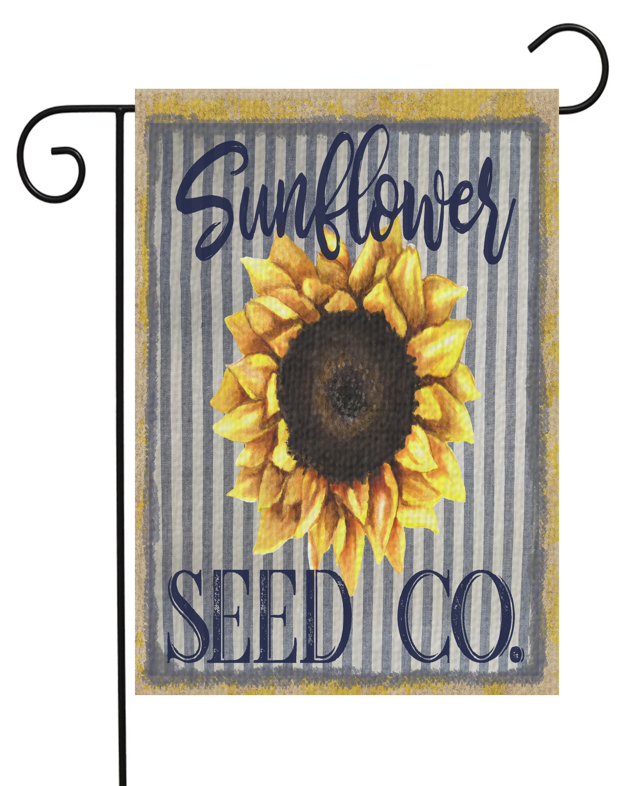 Sunflower Seed Company Garden Flag #G2051