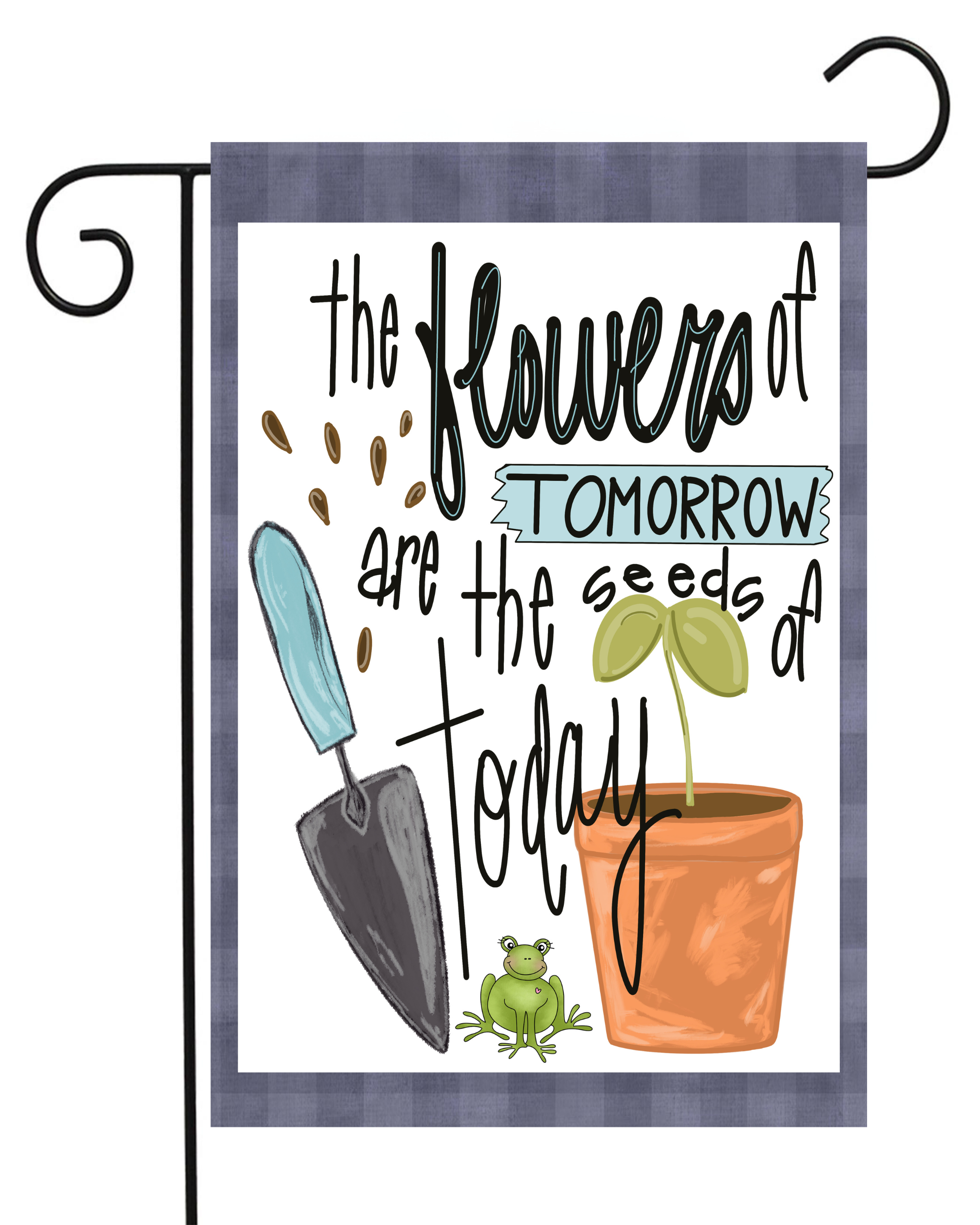 The Flowers of Tomorrow Garden Flag #G1988