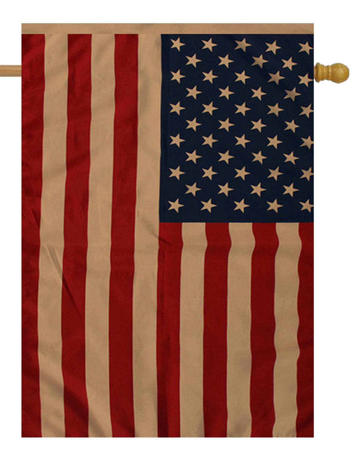 USA Tea Stained House Flag #H2489