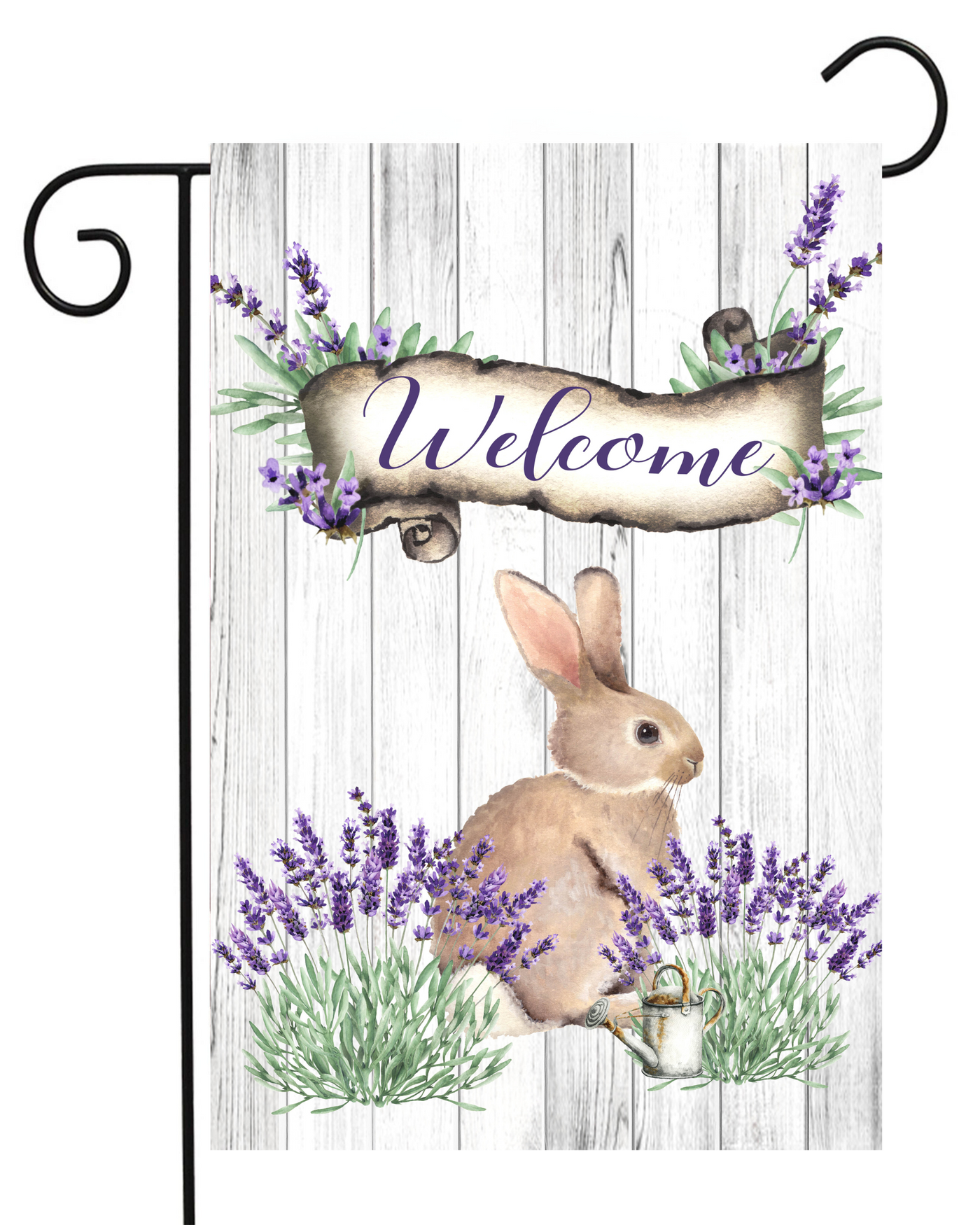 Welcome Baby Rabbit Garden Flag #G1322