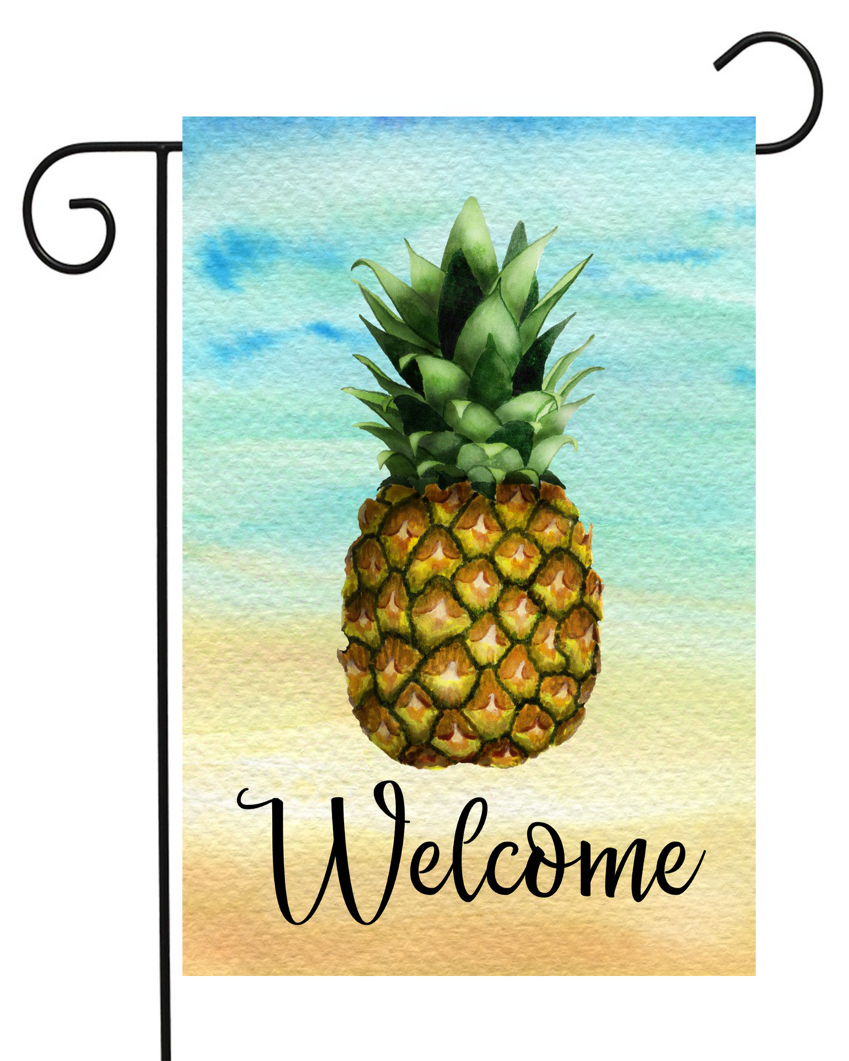 Welcome Pineapple Beach Garden Flag #G1769