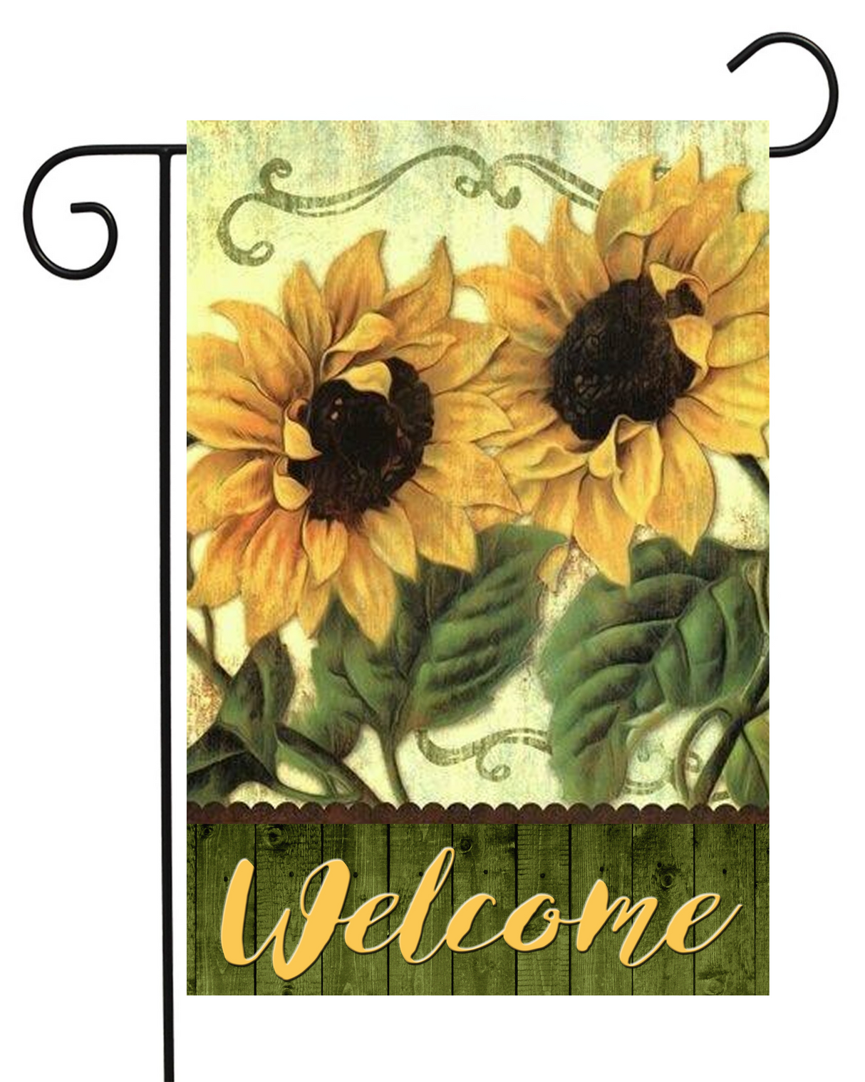 Welcome Sunflowers Garden Flag #G1291