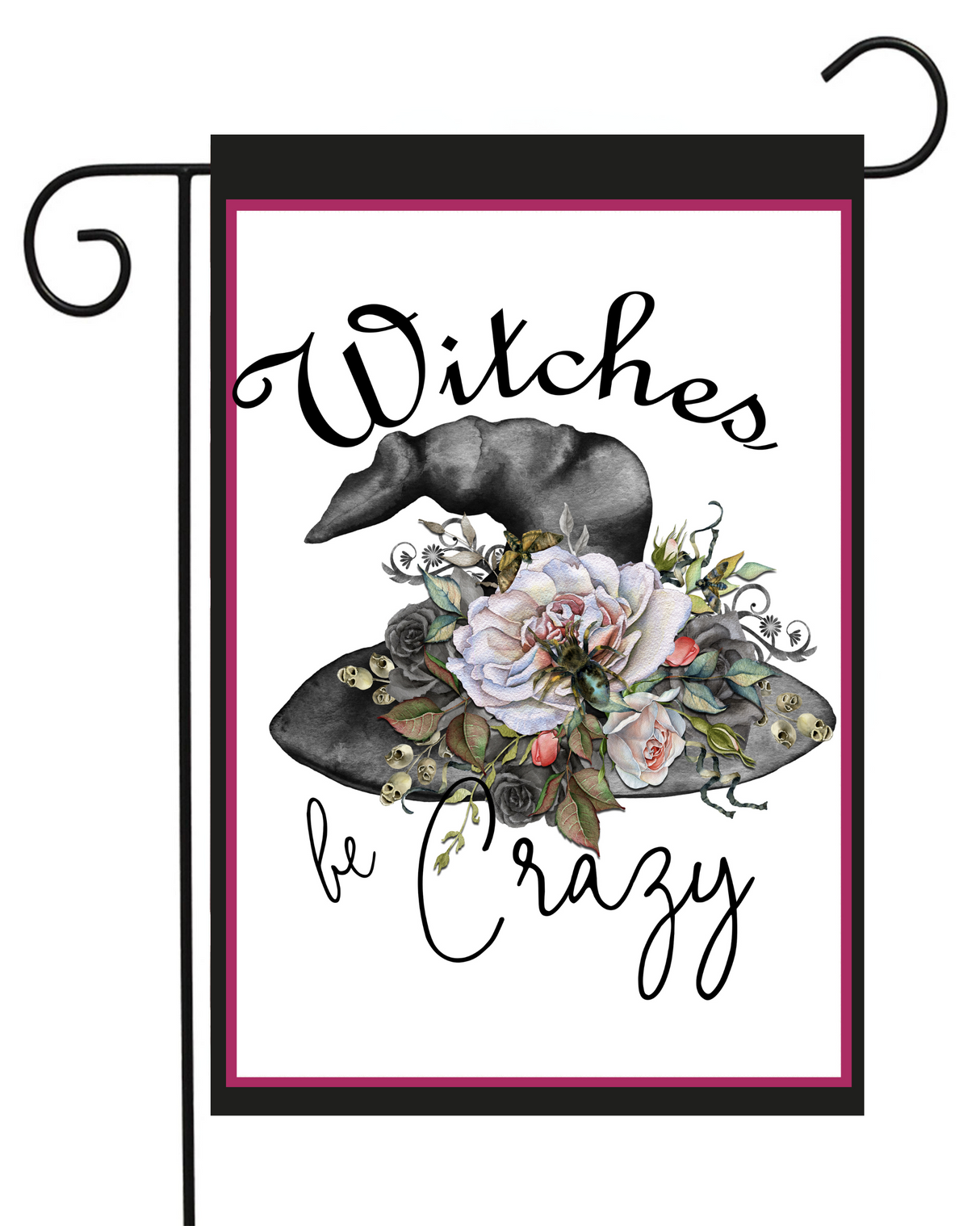 Witches Be Crazy Garden Flag #G2032