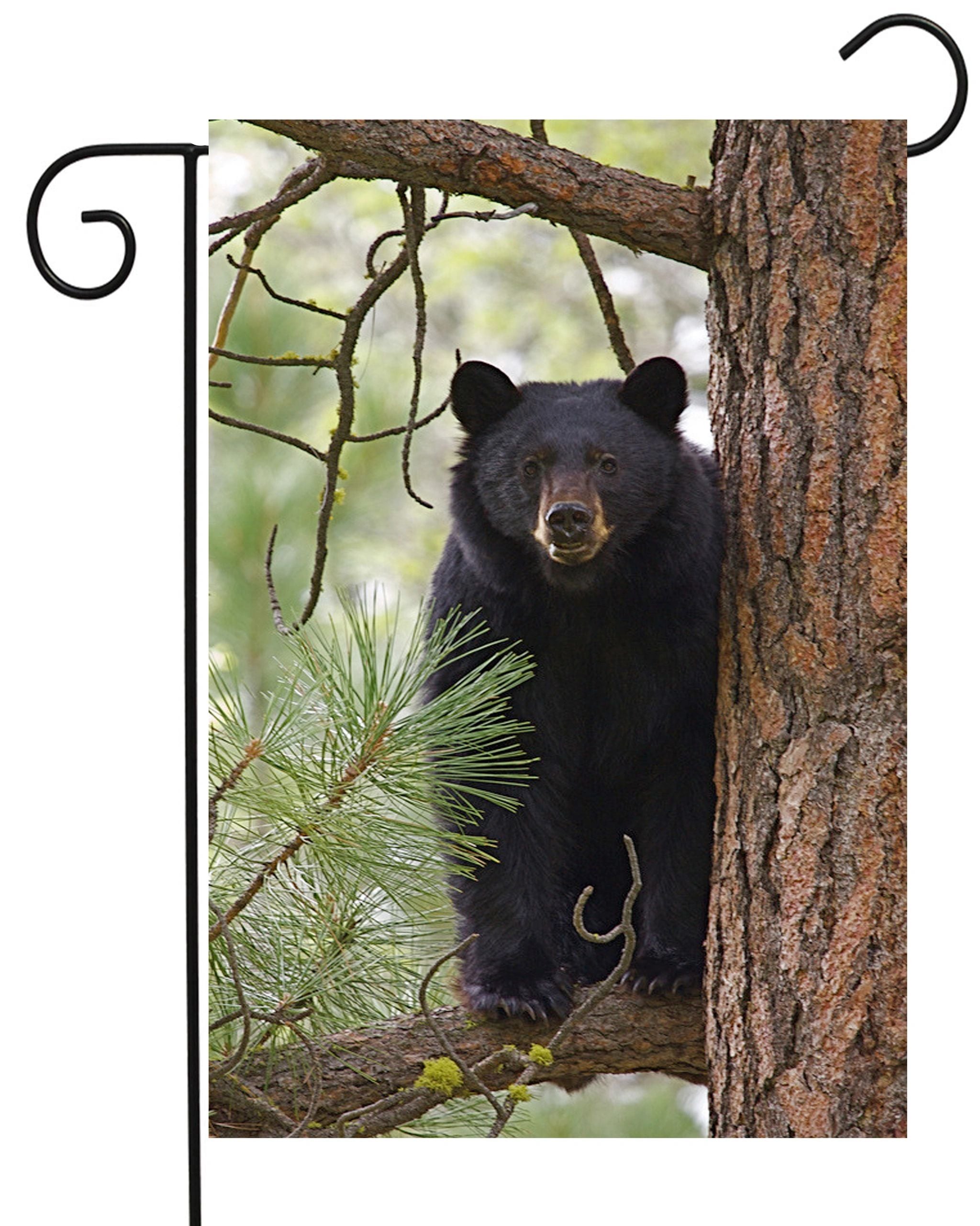 Bear in the Woods Garden Flag #G2311