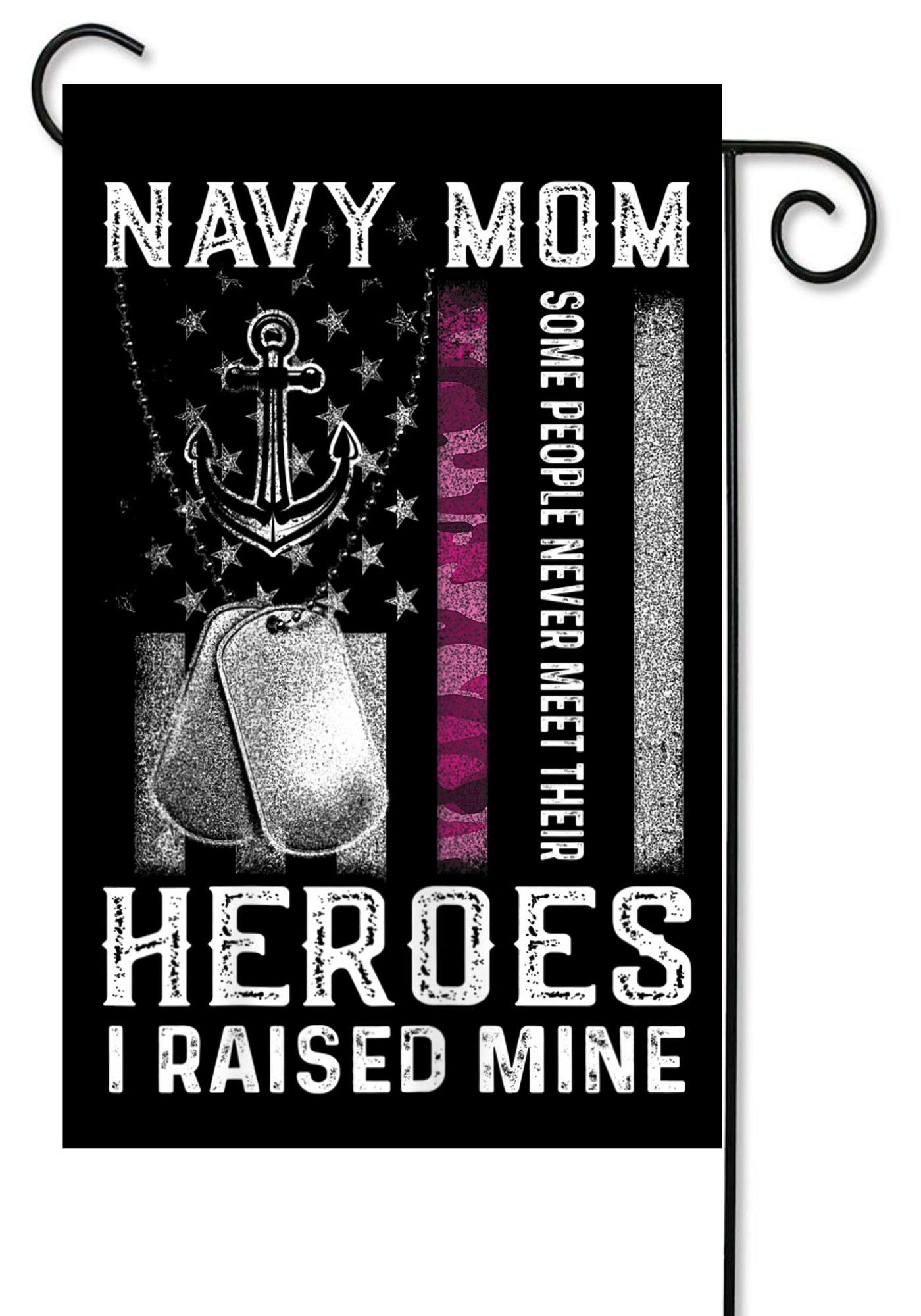 Navy Mom Garden Flag #G2062