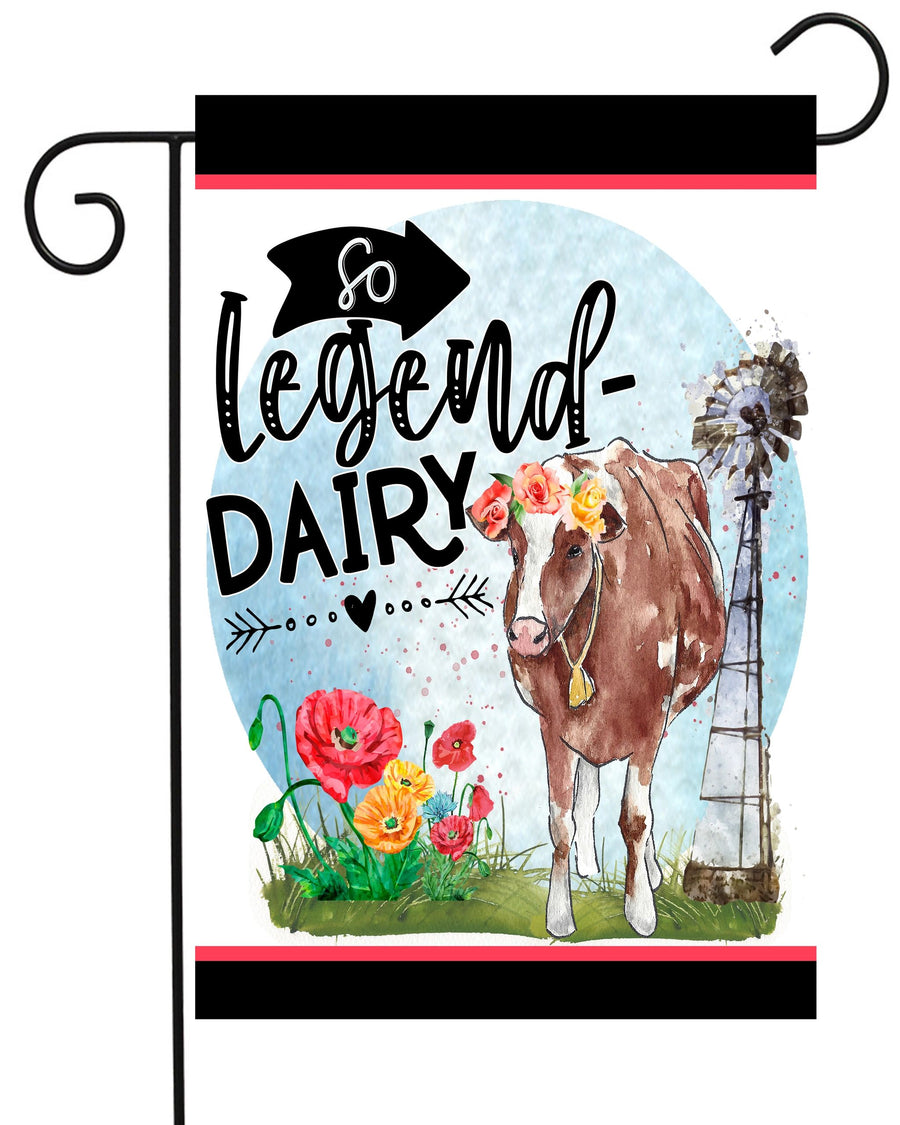 So Legend Dairy Garden Flag #G2241