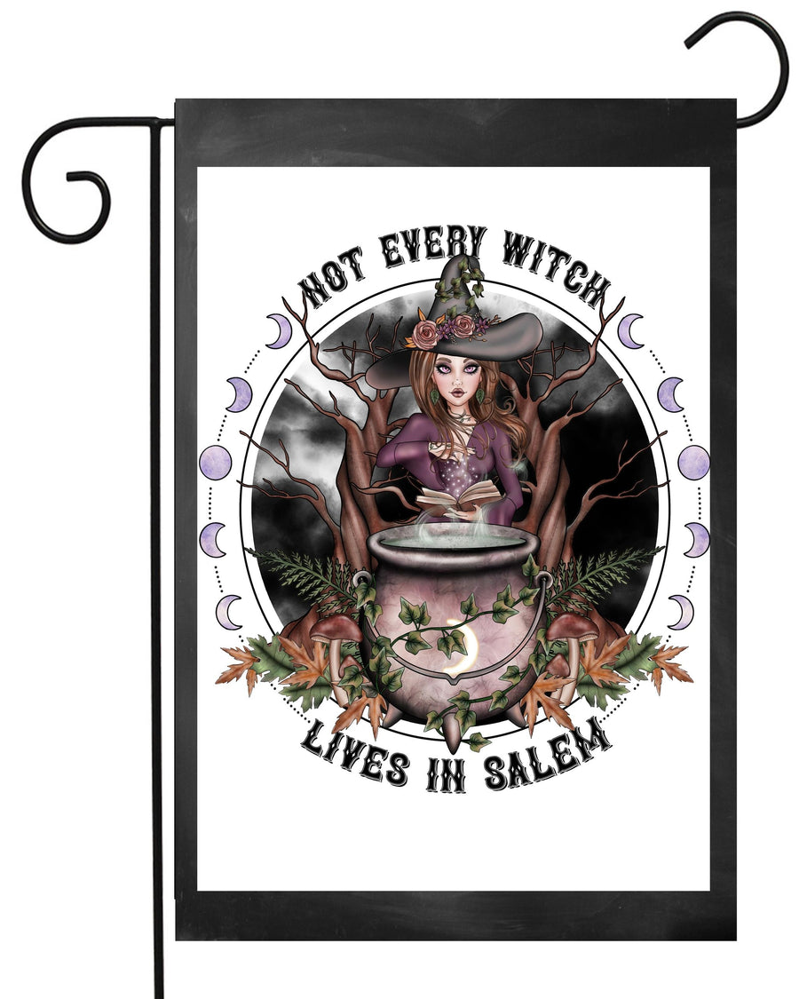 Not Every Witch Lives In Salem Garden Flag #G2472