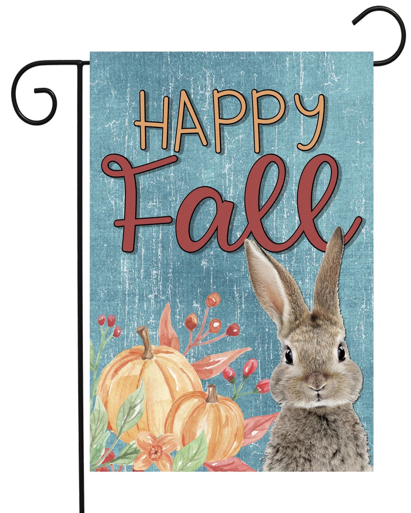 Happy Fall Rabbit Garden Flag #G2331